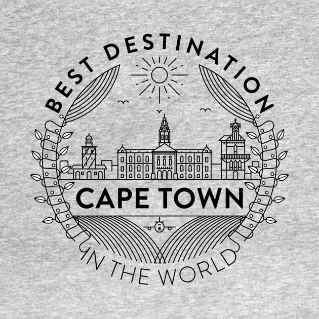 Cape Town Minimal Badge Design by kursatunsal